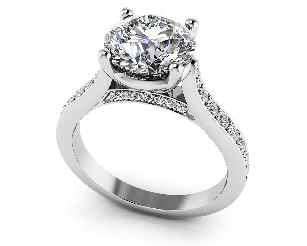 Timeless Love Diamond Engagement Ring